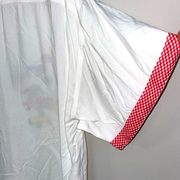 JouJou Disney Mickey Mouse XL Shirt  button up  Beaded Embrioidered Vintage - Picture 14 of 16